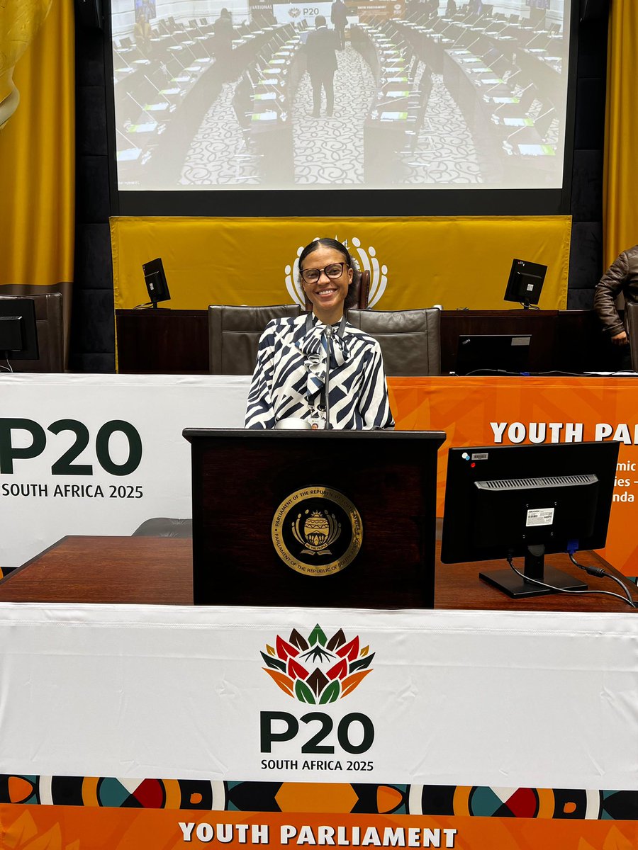 BuildOneSA's tweet photo. 📣 Build One South Africa is excited to share that Pamela Cunningham will be representing us at the P20 Youth Dialogue with her impactful policy submission titled ‘For Jobs, For Justice, for Youth.’

This submission champions the bold vision of the Young Builders! We’re igniting a powerful movement for jobs, justice, and empowering our youth to lead the charge against unemployment.

#BuildOneSA #p20youthparliament #YouthMonth