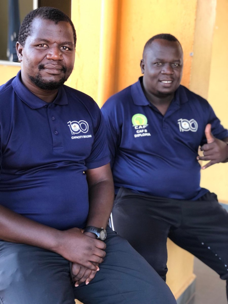 Congratulations to our coaches, Aziz &amp; Toldo .

Caf B Diploma in Progress.