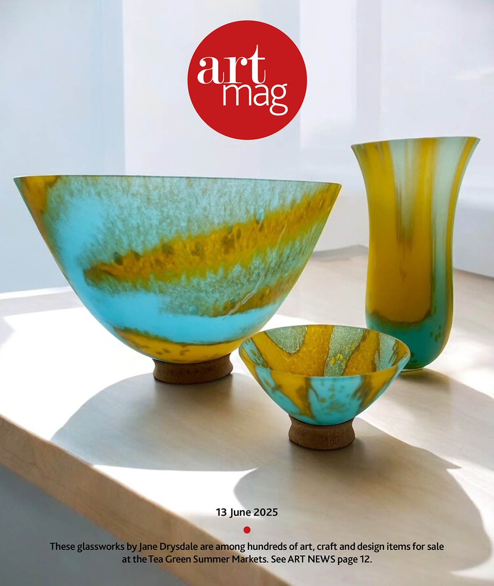 OUT NOW: the new digital edition of ARTMAG has the latest Scottish arts news. View and download it: artmag.co.uk/magazine/artma…
Image Jane Drysdale, @teagreenevents.
#onlinemagazine #digitalmagazine #magazines #magazine #artmagazine #artmagazines #artmaguk #artmags