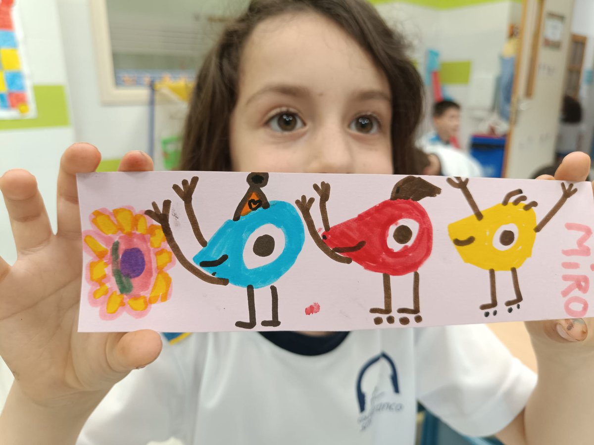 SMNARANCOAV's tweet photo. 🎨 Cerramos con broche de oro la actividad complementaria sobre Miró 👩‍🎨🌟
El alumnado de Infantil ha creado sus propias obras combinando trabajo individual y cooperación en grupo
¡Pequeños artistas con grandes ideas! 🖌️💫 #Oviedo 
#ArteEnInfantil #MiróNosInspira #AprenderCreando https://t.co/7Xhkf2I9vv