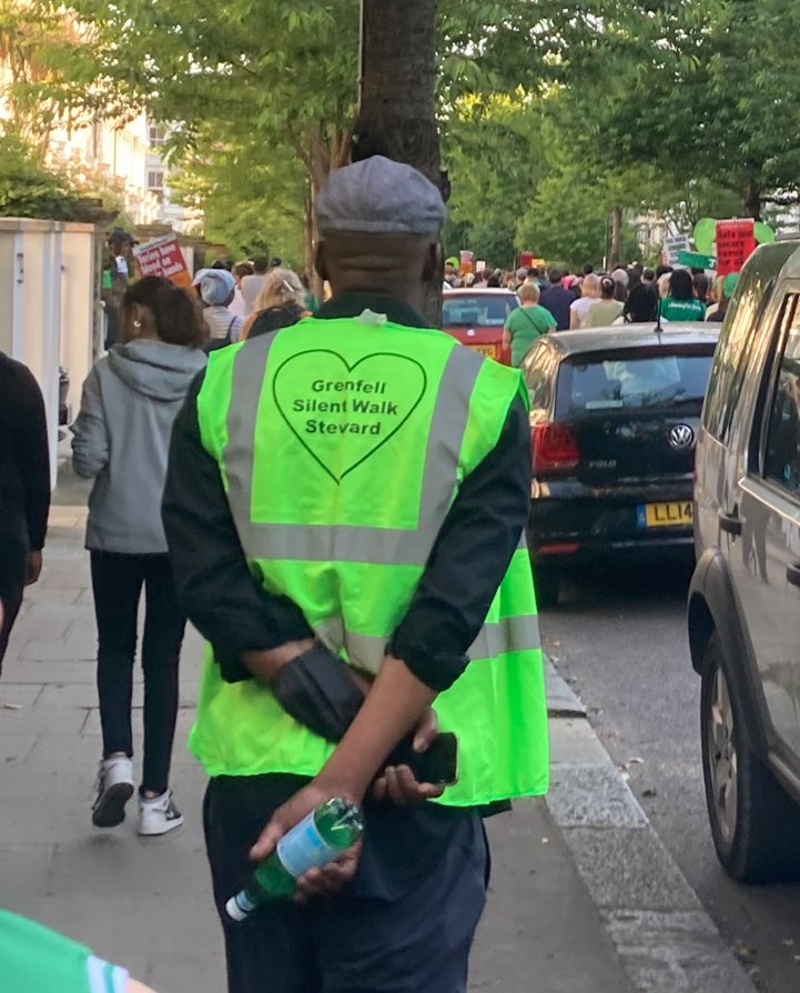 Sending 💚 to all the volunteer stewards preparing once again to keep everyone safe on the #Grenfell Silent Walk. Thank you for 8 years of servant leadership 🙏💚🙏 <a href="/GrenfellUnited/">Grenfell United</a> <a href="/GrenfellTowerMC/">Grenfell Tower Memorial Commission</a>