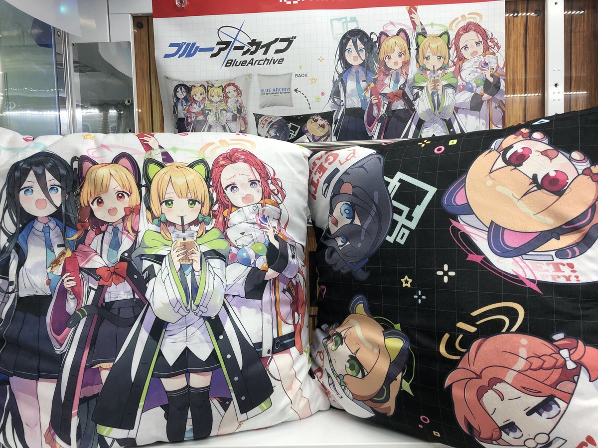 ブルーアーカイブ タイトー限定 トートバッグ クッション クリアファイル タイステ 秋葉原店 ㊗20周年 on X: