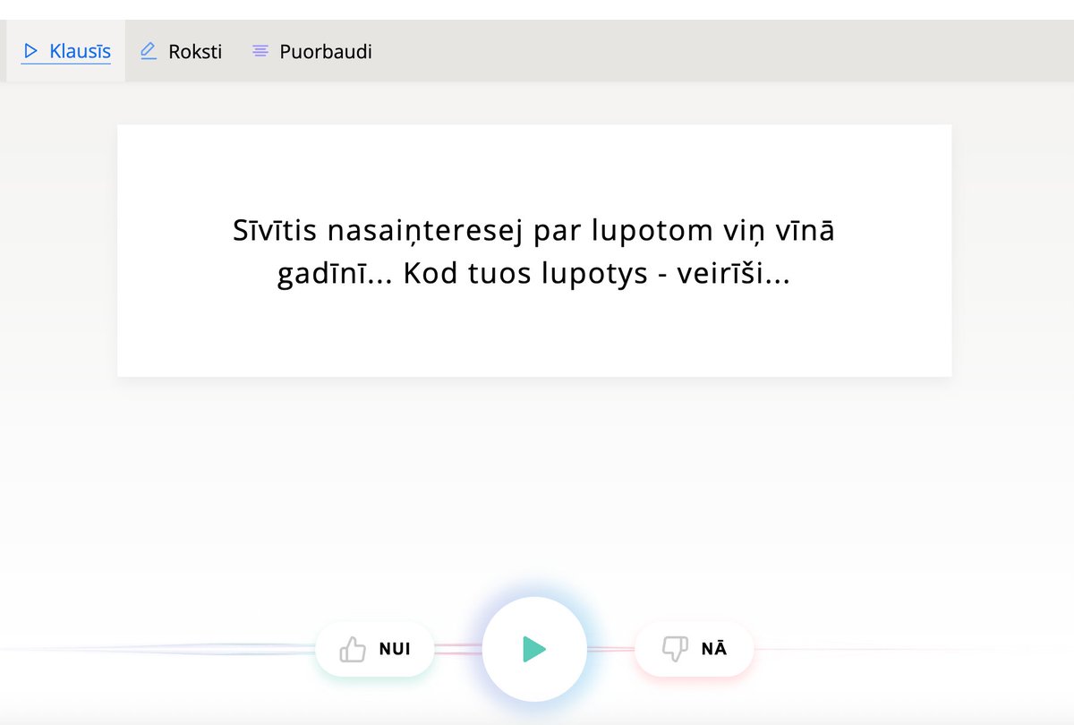 Tviterī-šmiterī ir pylns ar veirīšim, kas nateik golā ar sevi.  A vaineiga kai vysod - mama, sīva i baba, tikai ni pats, tok jau pylngadeiga i reiceibspiejeiga persona. 
Gribi dzeivuot sovu dzeivi, pīaudz!

Humoram - #BolsuTolka orakuls: