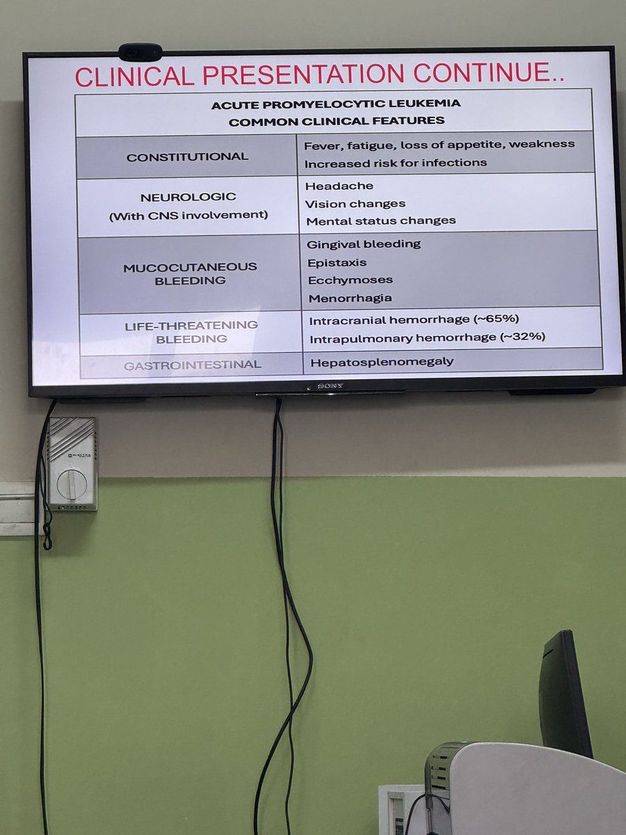 Internal Medicine resident discussing APL