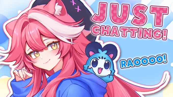 @raorapanthera: CHATTINI LET'S YAP!!! Starts in 5 hours!!! 💙