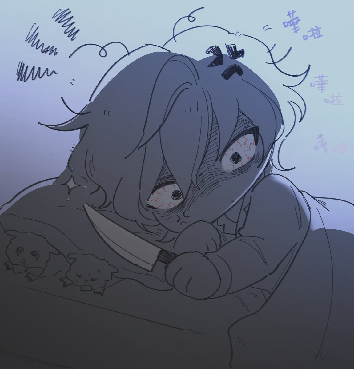 我真的沒辦法把雨聲當成入眠ASMR
雨下越大我越醒 媽的