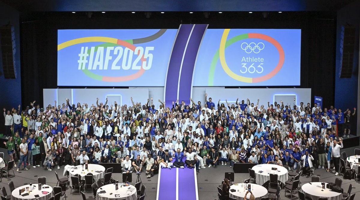 Over 400 athlete representatives gathered in Lausanne for the 12th International Athletes' Forum, hosted by the IOC Athletes’ Commission. 🥇 

🤝A united call to protect athlete rights, strengthen support systems &amp; uphold Olympic values. Find out more👇

olympics.com/ioc/news/inter…