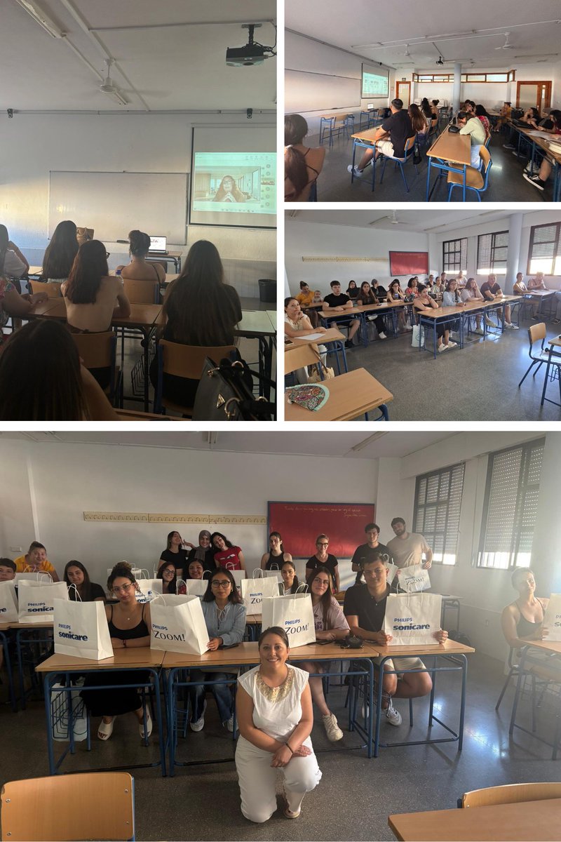 El ciclo de Higiene Bucodental ha tenido la oportunidad de recibir una formación online impartida por Philips Sonicare, empresa líder en cepillos eléctricos con tecnología sónica. Además, cada estudiante ha recibido un cepillo eléctrico para probarlo personalmente.
