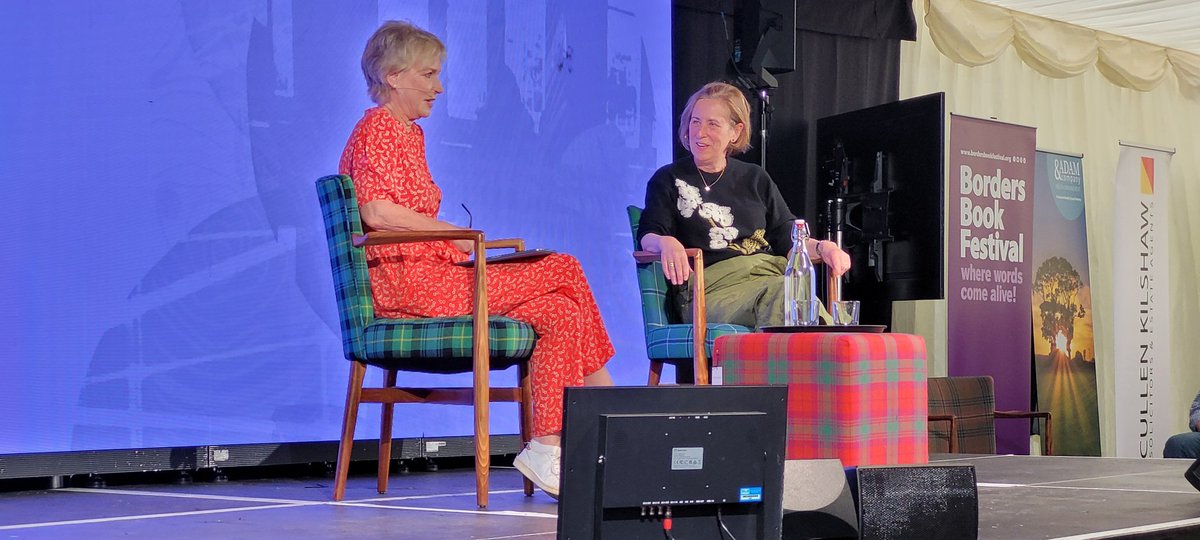 Amanda Bell (@catbell74) on Twitter photo Fantastic first 2 events at the <a href="/BordersBookFest/">Borders Book Festival</a> in Melrose. Interesting, thoughtful and funny in places sessions. Looking forward to the next few days 📚🙂 #scottishborders #books #bookfestival #SupportLocal #Melrose <a href="/sallymagnusson/">sally magnusson</a> <a href="/gordonjbuchanan/">Gordon Buchanan</a> <a href="/KirstyWark/">Kirsty Wark</a> <a href="/TweedValleyUK/">Tweed Valley</a> Fantastic first 2 events at the <a href="/BordersBookFest/">Borders Book Festival</a> in Melrose. Interesting, thoughtful and funny in places sessions. Looking forward to the next few days 📚🙂 #scottishborders #books #bookfestival #SupportLocal #Melrose <a href="/sallymagnusson/">sally magnusson</a> <a href="/gordonjbuchanan/">Gordon Buchanan</a> <a href="/KirstyWark/">Kirsty Wark</a> <a href="/TweedValleyUK/">Tweed Valley</a>