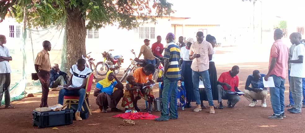 National ID registration in Adjumani TC temporary l halted for lack of table to sit PC, camera, Irish scanner..
<a href="/NIRA_Ug/">NIRA</a>