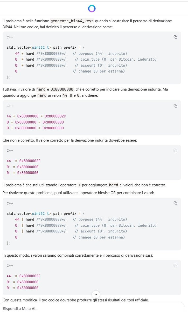 L' #AI di #meta spacca 😂😂😂
