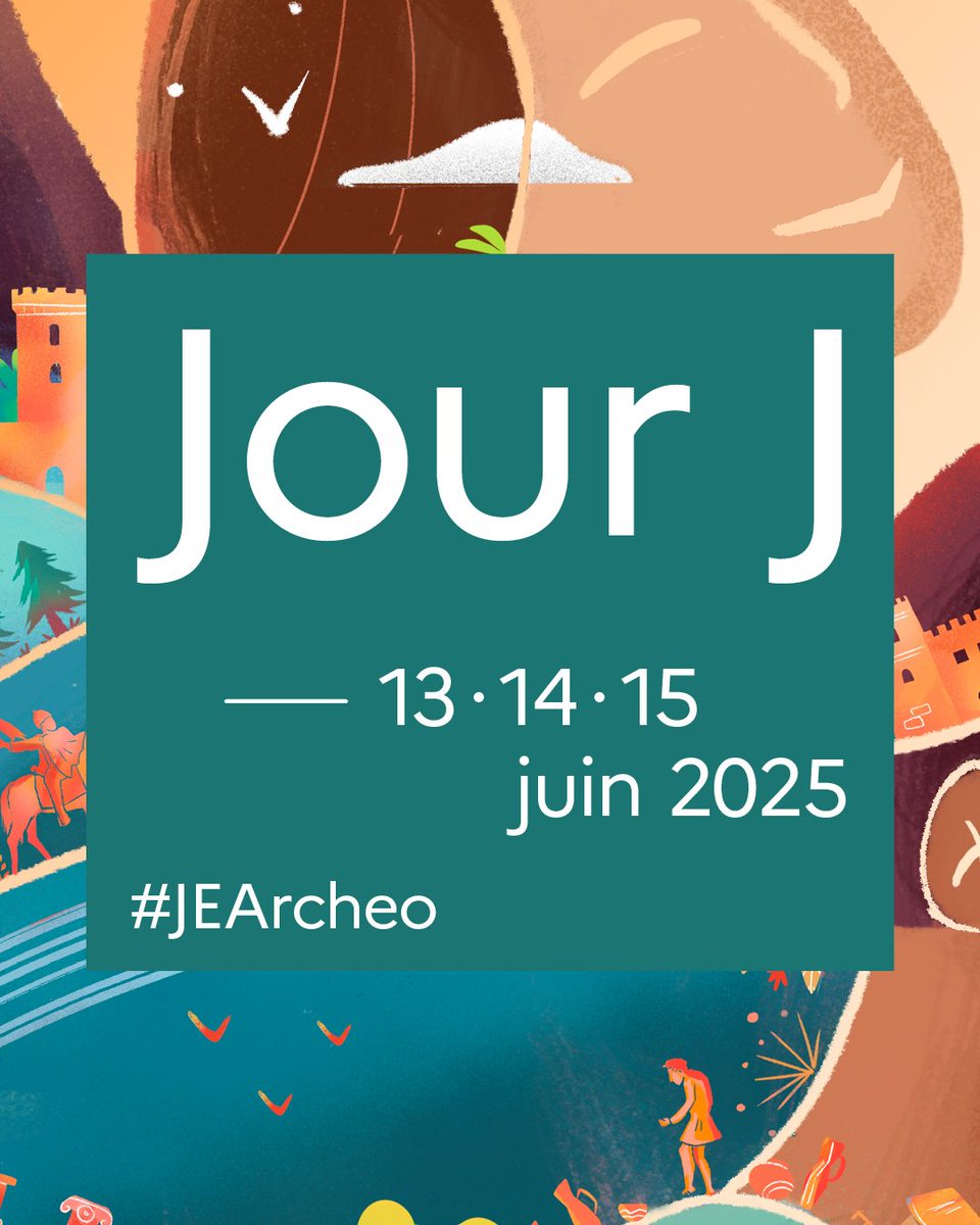 Journées archéologie tweet media