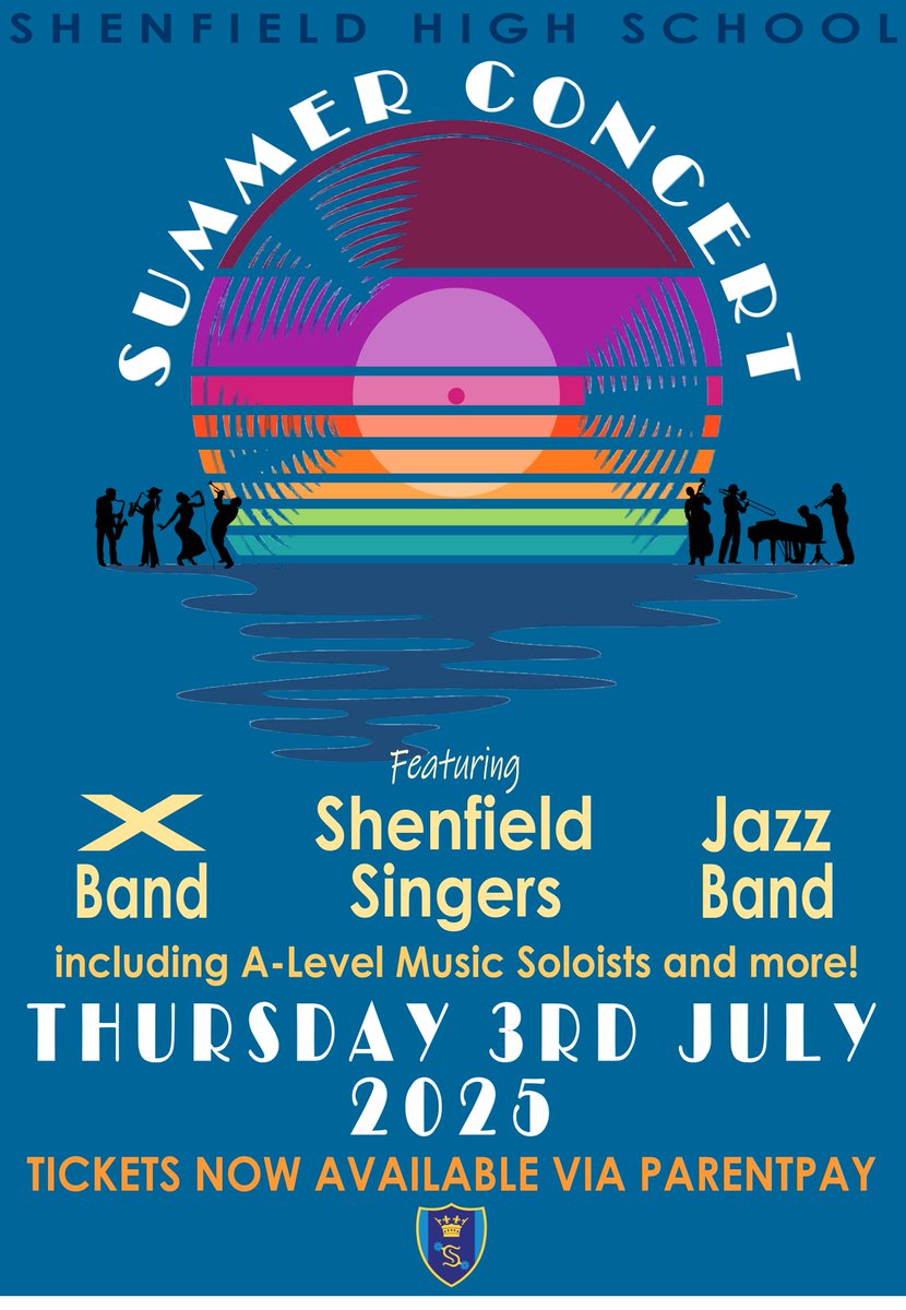 Another great event showcasing the amazing talent we have at Shenfield High School. Our Summer Music Concert is on the 3rd July and tickets are now available on ParentPay. #school #music #talent #summer #concert #band #sing #singers #jazz #challenge #contribution #collboration
