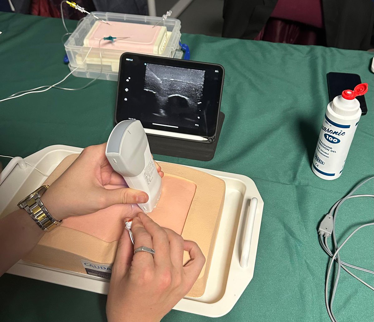 Here at the <a href="/NUSGRARVI/">N U S G R A @ R V I</a> Newcastle Ultrasound Guided Regional Anaesthesia Course &amp; Cadaveric Workshop with our new #Vscanair 

Come and say hi if you’re at the Dept Of Anatomy &amp; Clinical Skills in Newcastle. 👋🏽

#NUSGRA2025 #regionalanaesthesia #PAJUNK