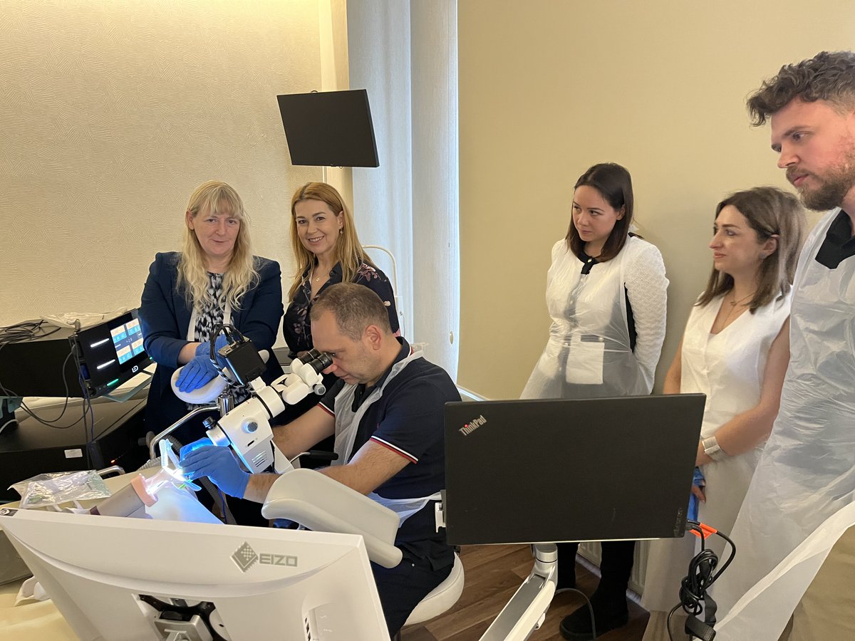 A successful weekend in Iași! Dr. Mihaela Grigore hosted a Hands-On Colposcopy Treatment Course with EFC support. 

🧠 Day 1: Theory, quizzes &amp; role play
👐 Day 2: Simulated excisional/ablative treatments with expert trainers

#Colposcopy #EFC #MedicalEducation