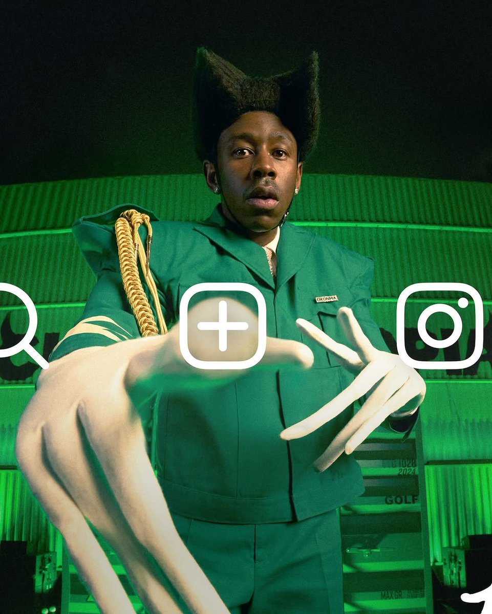Instagram lance une nouvelle fonctionnalité pour partager en temps réel la musique écoutée sur votre compte Spotify... 

Tyler, The Creator et Cole Benett (Lyrical Lemonade) font partie de la campagne de pub... 👀