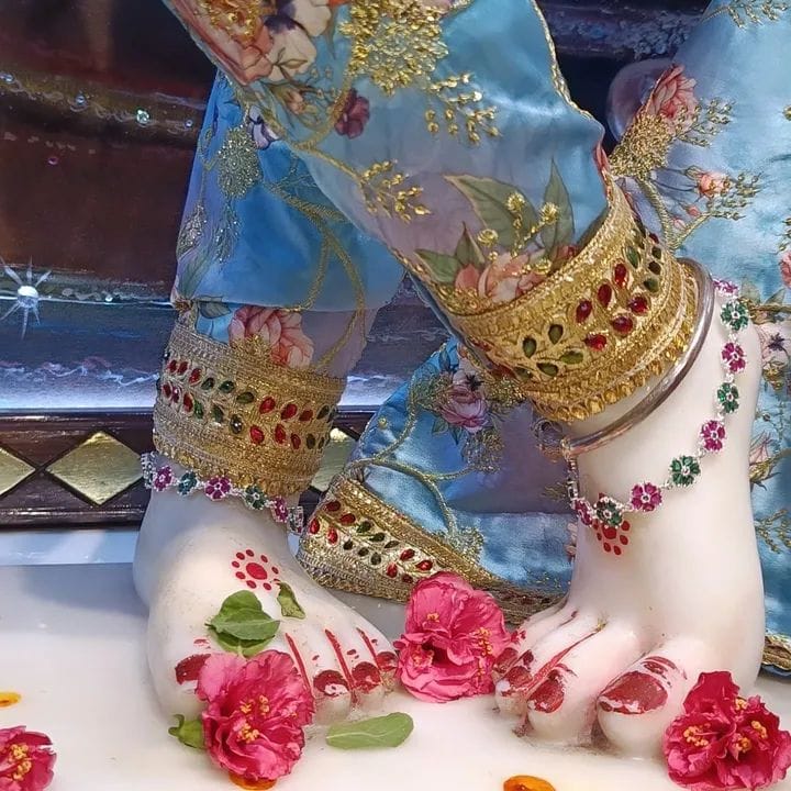 Merabharatms's tweet photo. 13/06/2025 आज ठा. श्री प्रियाकान्त जू भगवान के अलौकिक श्रृंगार दर्शन प्रियाकान्त जू मंदिर वृंदावन (मथुरा )
!! राधे राधे बोलना पड़ेगा !! #निंबार्क #संप्रदाय
#DnThakurJi #vssct #vsscm #VssctOnline #thakurji #priyakant_ju #vrindavan #Darshan
#PriyakantJuMandirVrindavan https://t.co/x9AUzzWy7v