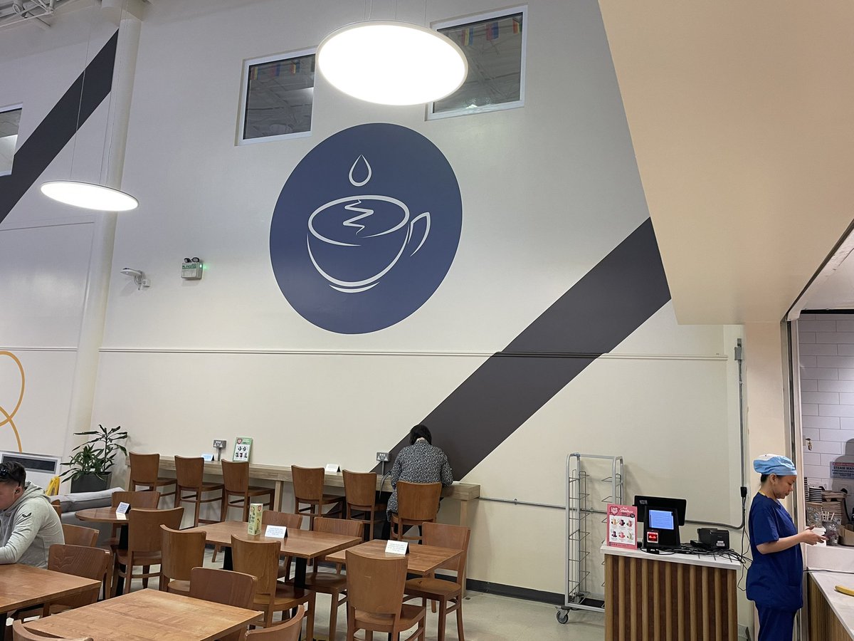 Come and visit our freshly re-decorated Atrium cafe at Royal Bournemouth Hospital, for a hot drink or satisfying snack, well done <a href="/allun/">NotK.P.</a> and <a href="/philip/">️</a> for getting this done, just be furniture from <a href="/UHDcharity/">University Hospitals Dorset NHS Charity</a> to come.