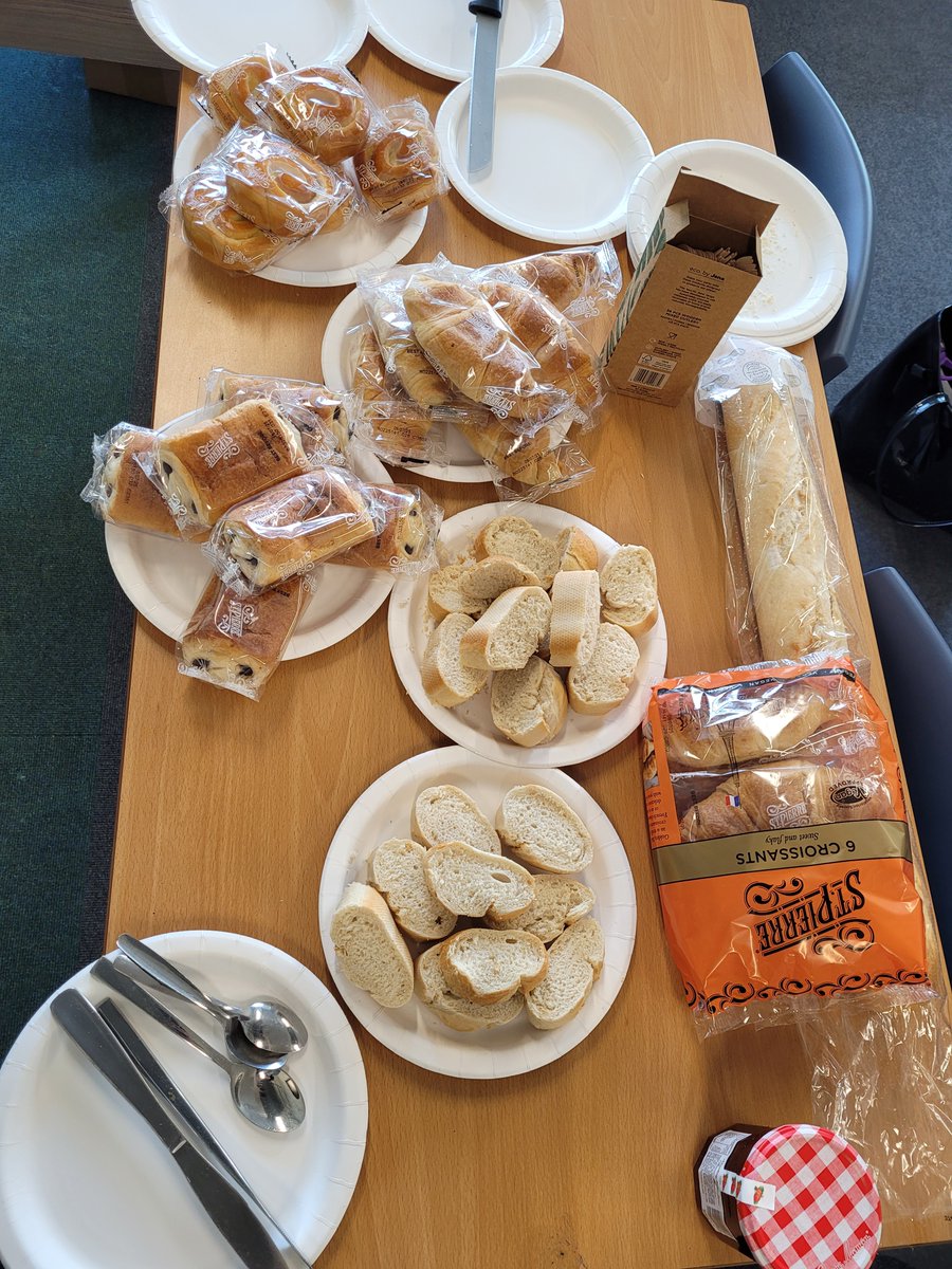 Our Y10 linguists were treated to a little petit déjeuner français this week to say bravo for their mock speaking exams. We're really proud of them!