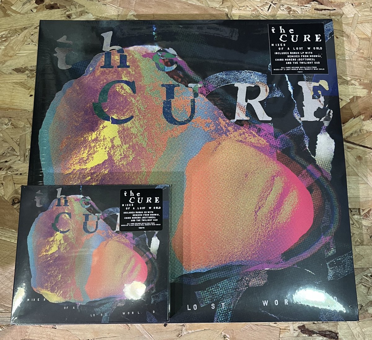 Reimagined and remixed from artists including Four Tet, Paul Oakenfold, Orbital, and more

#TheCure’s Mixes of a Lost World is out now on Deluxe CD as well as Deluxe edition #vinyl 

#NewMusicFriday