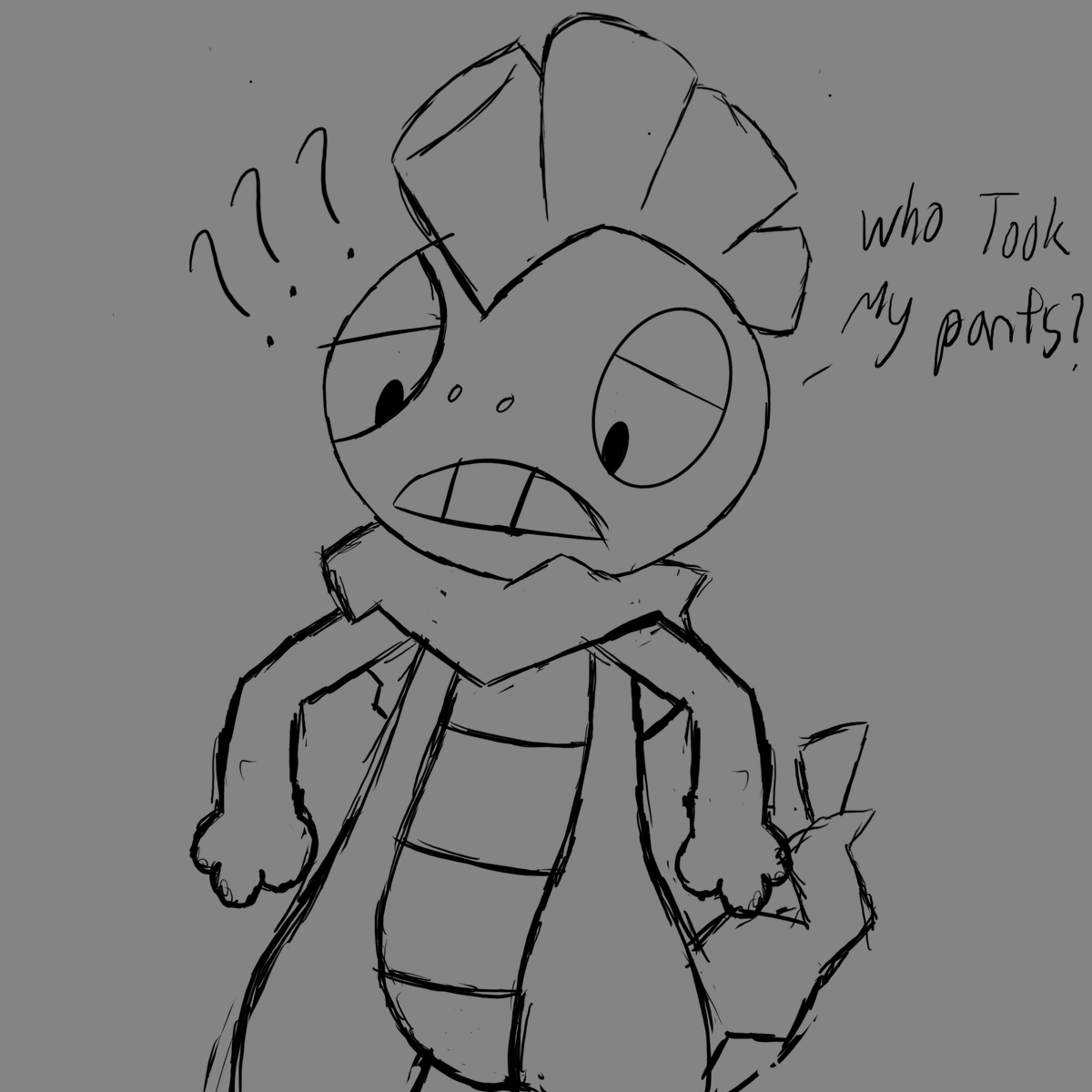 I had the random urge to draw this