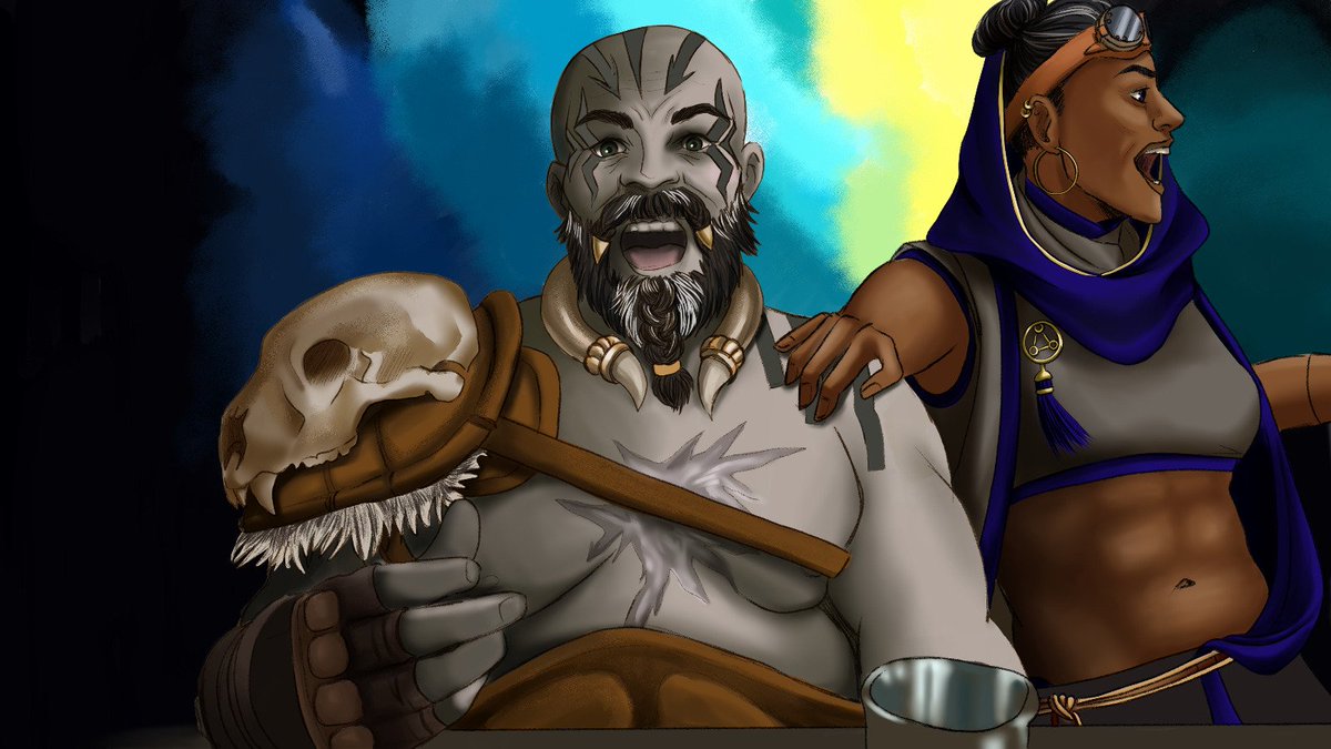 midnightelv's tweet image. My contribution to the @criticalframes Fan Project for the 10th CR anniversary 😊🎉💐
I'm very happy to be part of it and it was fun to draw different characters I used to :)
#CriticalRole #CriticalRoleFanart #CriticalFrames #CriticalRole10Years
