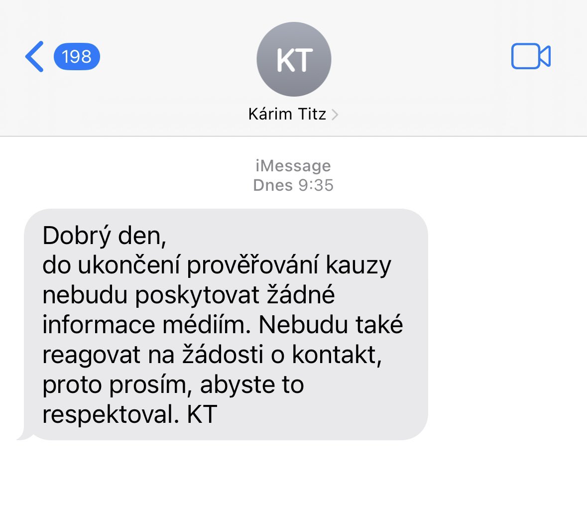 Kárim Titz, advokát dárce bitcoinů, se po víc než týden trvajících urgencích konečně ozval. Ale moc nového se nedozvíme…