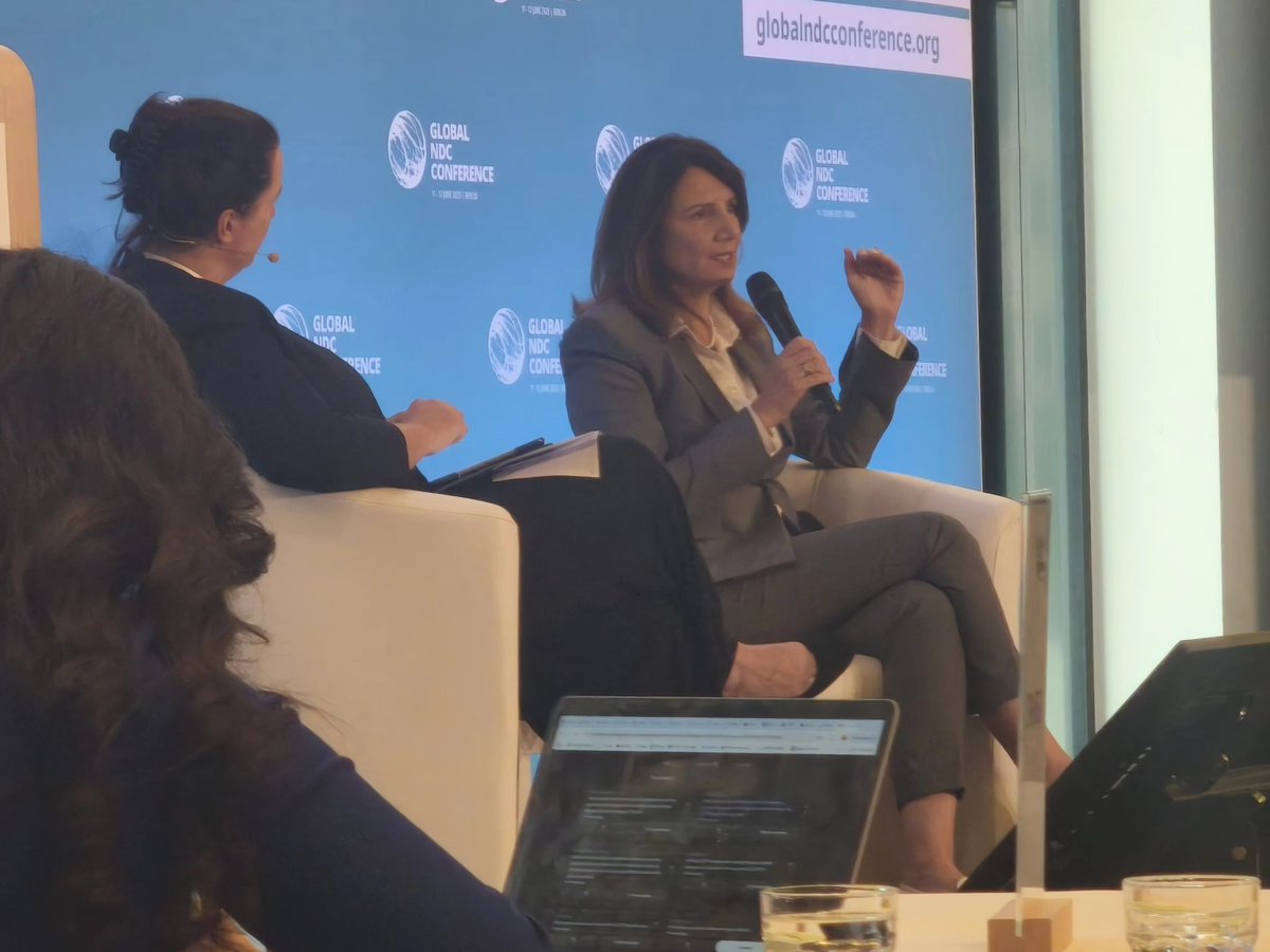 Ana Toni at #GlobalNDCconference: “If you're not a producing country, you're a consuming one. It's not if we transition from fossil fuels, but how.” Read #climateWWF’s guidance on fossil fuels in NDCs bit.ly/WWF-NDC-Fossil…. Looking ahead to #COP30