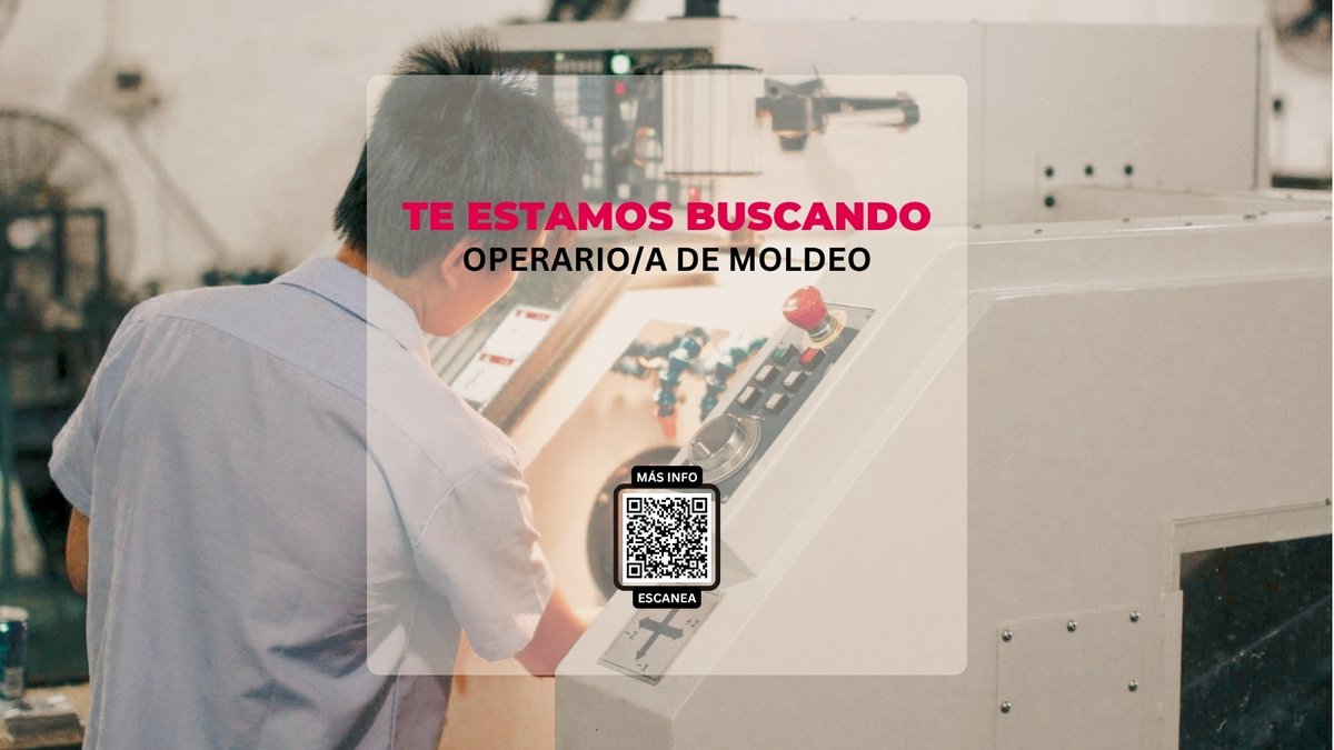 📢 Oferta de empleo: Operario/a de moldeo
✈️ Fabricación de piezas en composites
📘 FP medio
⏱️ Turnos rotativos
📩 ¡Únete a una empresa líder del sector!

#EmpleoSanCibrao #OportunidadLaboral