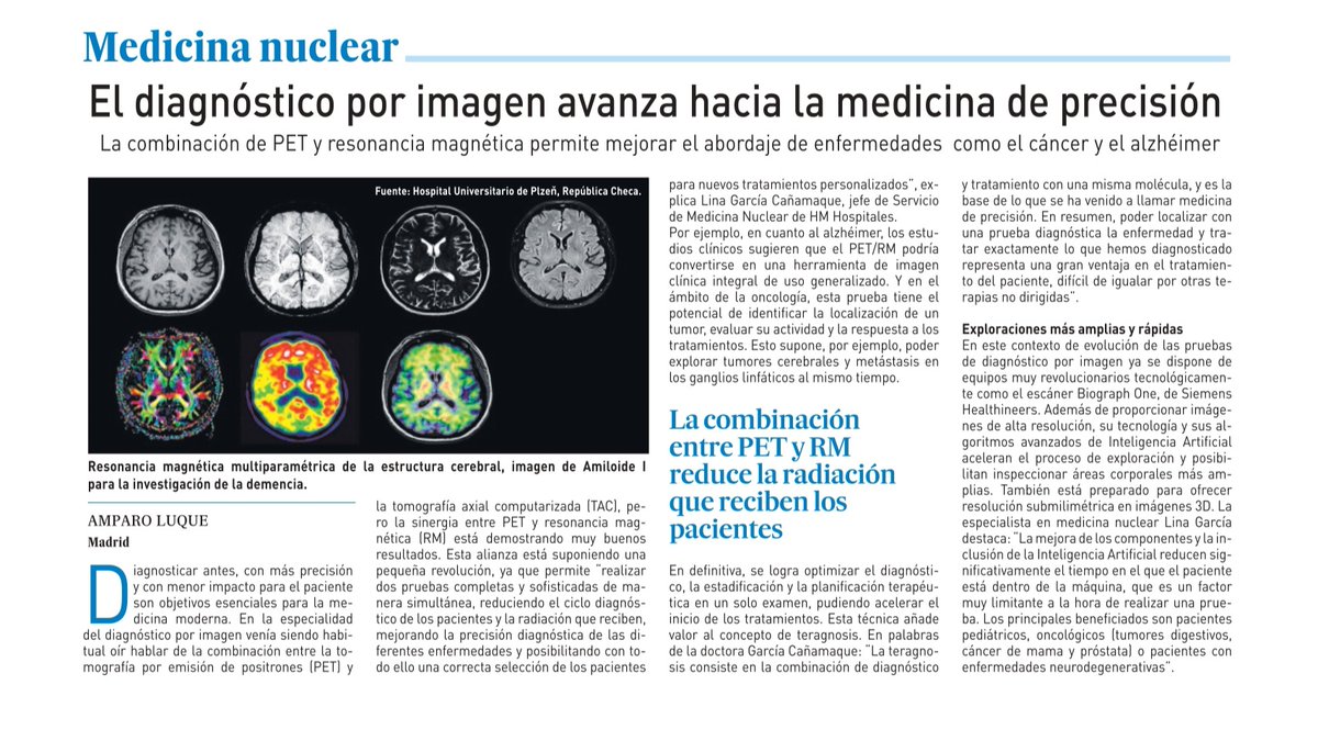 ¿Sabías que…

…la combinación de PET y resonancia magnética está mejorando el abordaje de enfermedades como el cáncer y el alzhéimer, con mayor precisión diagnóstica y menos impacto para el paciente? Este avance nos acerca cada vez más a una medicina de precisión real.

En el
