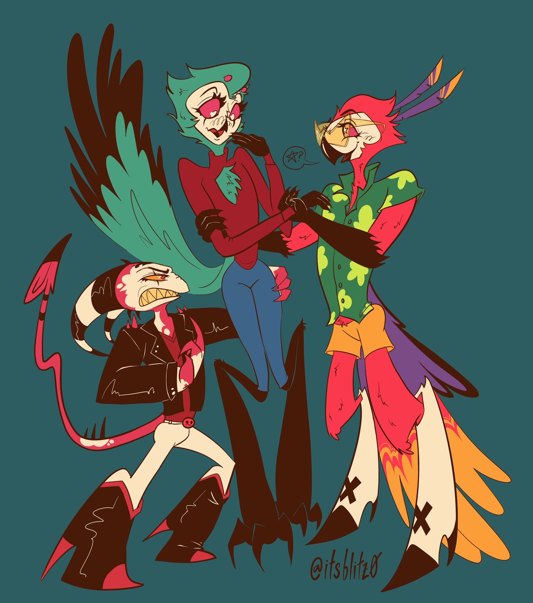 itsblitz0's tweet photo. “Two Princes” 🦎🦉🦜
Bruh why did this take so long for me to colorrrr?? Anywho, thank u @unchained_hound for ur help w the poses in this!!
#stolitz #stolitzago #stolago #stolas #vassago #blitz https://t.co/IHYDbJhaMg