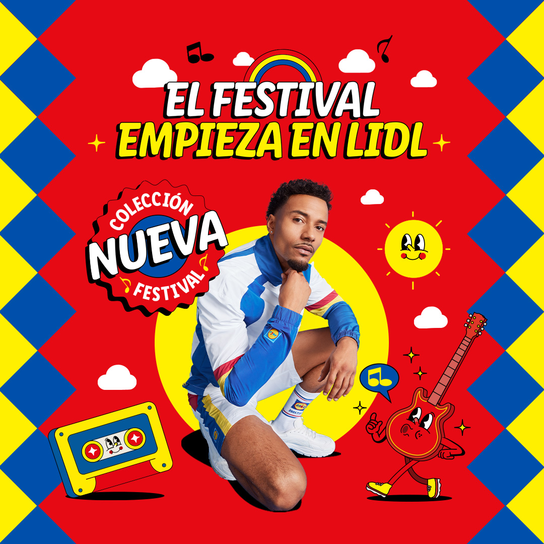 🥳¡Nueva colección de La Molería! Ideal para Festivales.

Disponibles en bit.ly/LaMolería desde el viernes 13/6.

SOLO ONLINE 📲 

#LaMolería #LidlFan