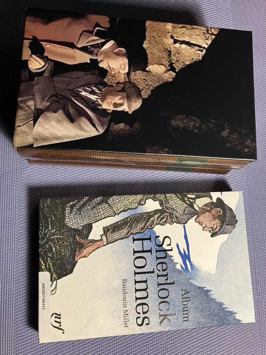 xuanphanaxa's tweet photo. Intégrale Sherlock Holmes en 2 tomes dans la Pléiades dans un superbe coffret + l’album spécial éponyme offert pour l’achat de 3 volumes de cette prestigieuse collection. Un must-have absolu pour les fan du détective conseil le plus célèbre du monde. 👀 🔍🎩 https://t.co/K5VlJhVXBn