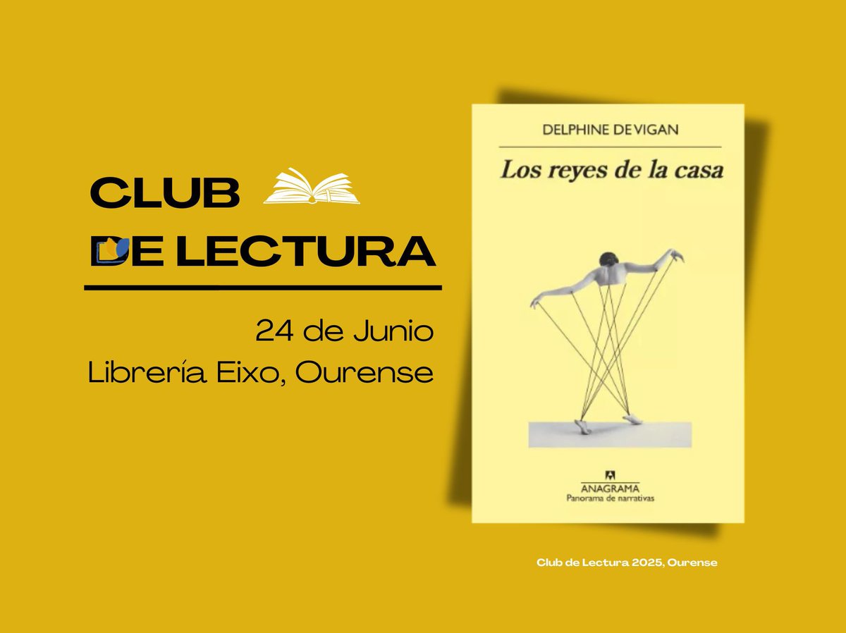 FCumLaude's tweet photo. Citas para Junio en Ourense‼️ 

HOY viernes 13 y el día 20 🎨 “Mirar el Arte”

Y el martes 24, nuestra cita mensual 📚 del Club de Lectura, previa a las vacaciones de verano. 

#CitasCumLaude #Cultura #FundaciónCumLude https://t.co/4Kviwa4Pkr