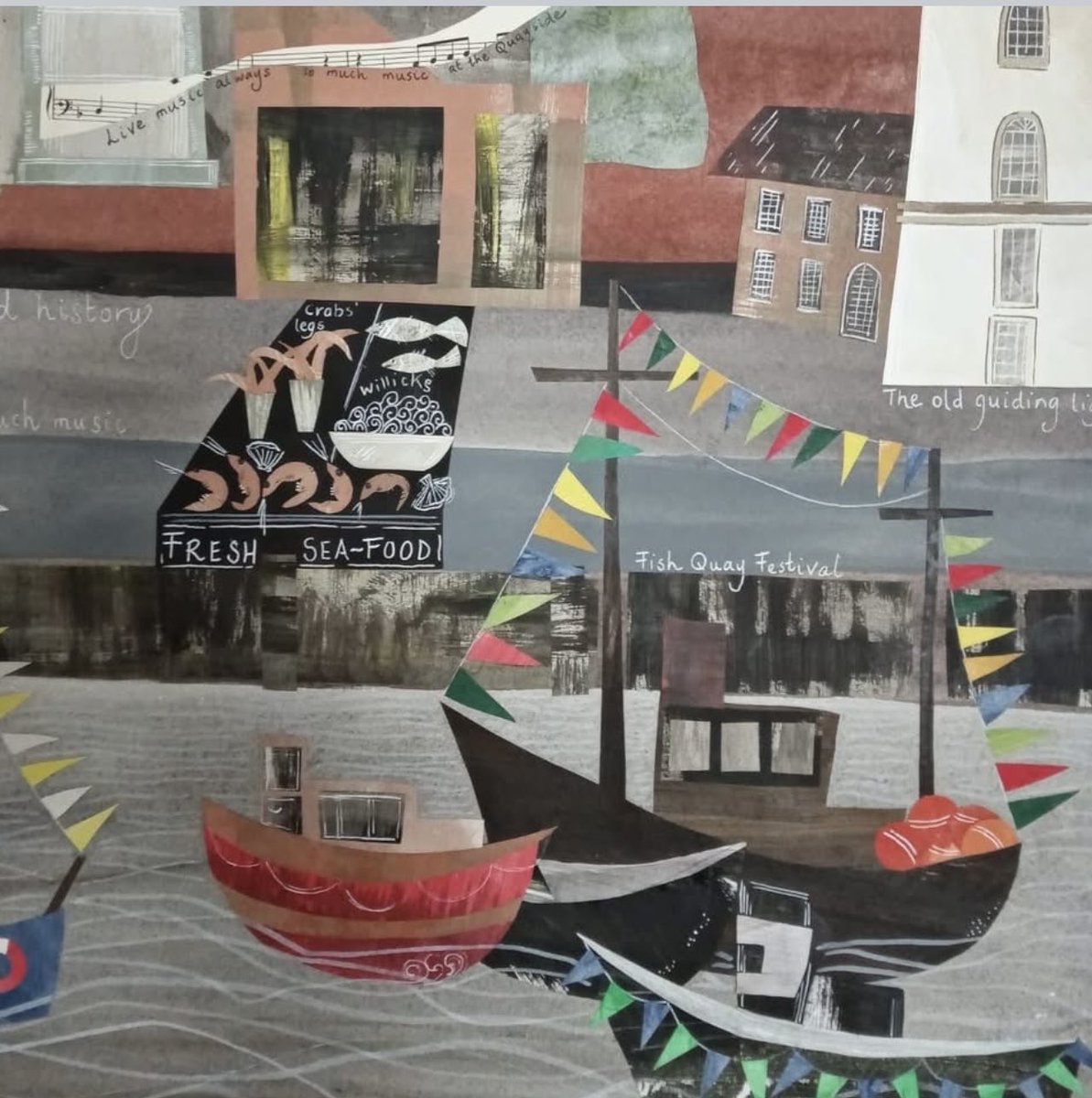 Join textile artist Gaynor Devaney to help create a special  map of North Shields for town’s 800th anniversary. She’ll be at North Shields 800 Community Day Linskill Centre Sat 28 June 10am- 4pm to talk about the project &amp; collect stories &amp; memories for the design &amp; content 1/2