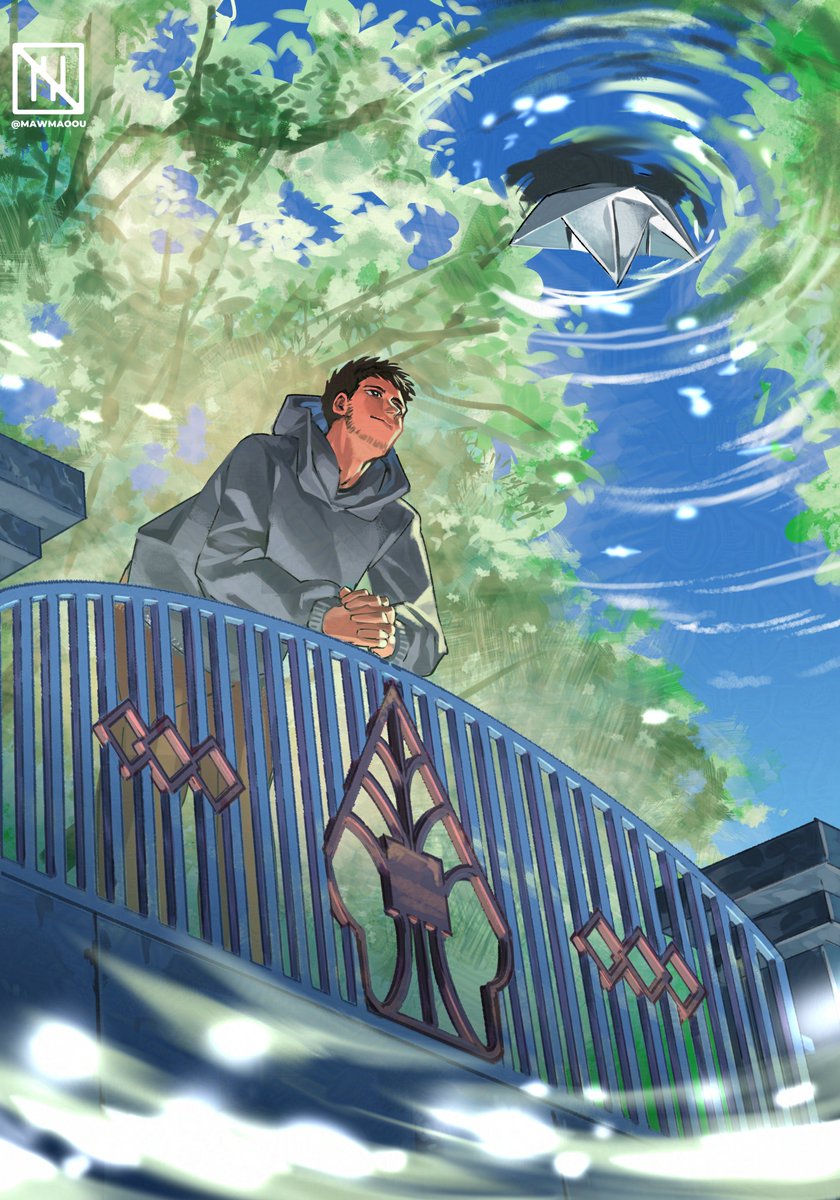 a tribute fanart for my friend's thesis comic project about Bengawan Solo River. OTSUU!!