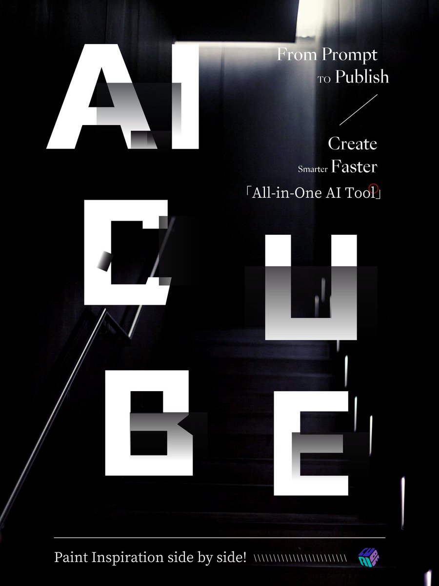 aicube_ai's tweet image. 📦 Your full-stack creative assistant is here. From prompt to publish—AICube does it all.
#AllInOneTool #AIContentSuite #AICubeCreator #SmartProduction #GenAIWorkflow