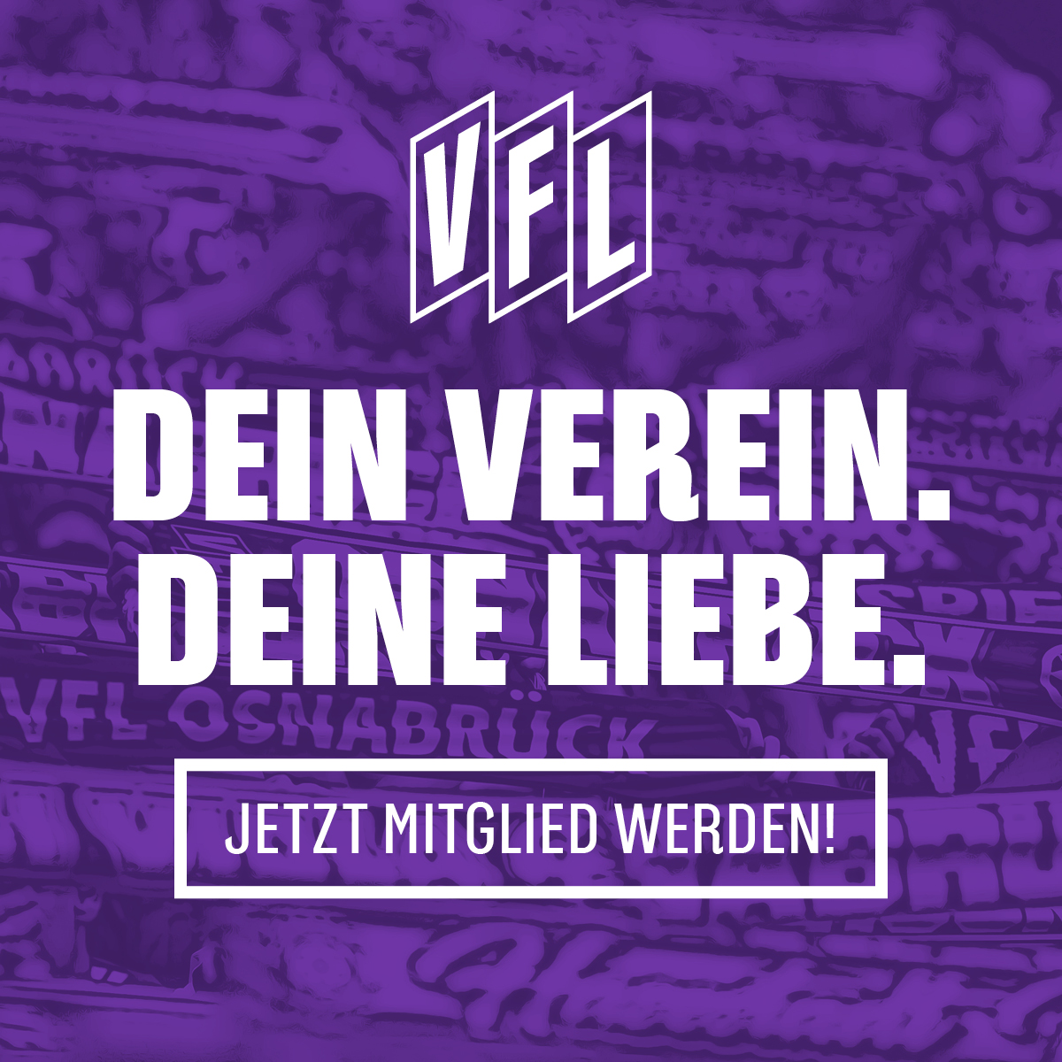 Werde ein Stück VfL Osnabrück!

Mit deiner Mitgliedschaft bist du ganz nah dran – sichere dir die Chance auf Tickets im DK-Vorverkauf für die kommende Saison und genieße exklusive Vorteile rund um deinen Herzensverein.💜 

➡️ vfl.de/mein-vfl/mitgl… 

#vfl1899