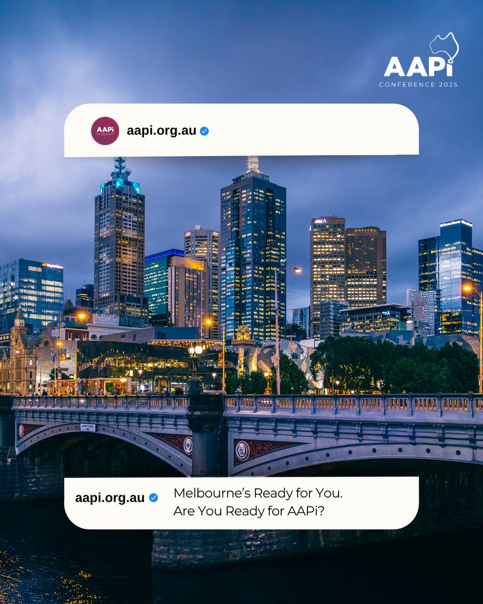 Melbourne’s ready. So is AAPi 2025 - thoughtfully designed to welcome every voice.

Join Australia’s psychology community for three transformative days of learning, connection, and inspiration - in an environment designed to support everyone.

aapiconference.org.au