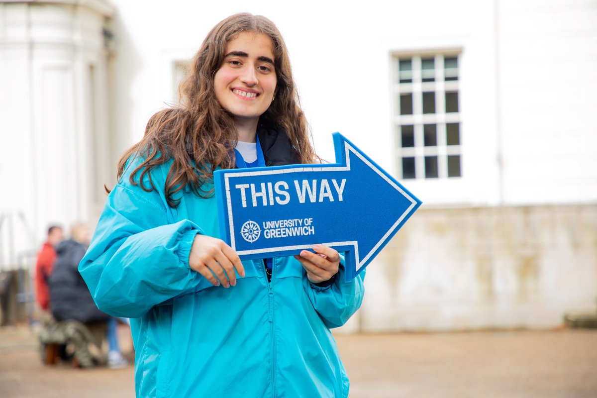 Don't forget to book your place at our open day

Find out what makes us special. Meet our academics, tour our campuses, and learn about our courses!

Saturday 21 June |10am - 3pm | In-person event | Greenwich, Avery Hill and Medway campuses

Register now: orlo.uk/WUo11