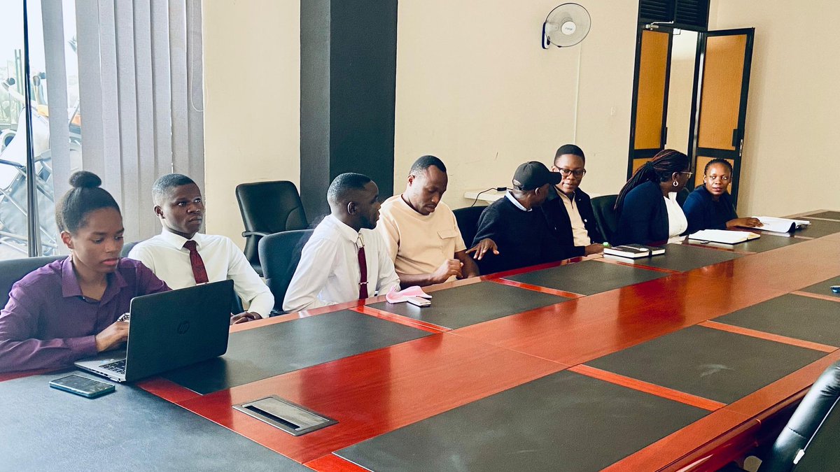 Together with <a href="/WomenProbono/">The Women's Probono Initiative</a>, <a href="/FIDA_Uganda/">FIDA Uganda</a>, <a href="/kyambogou/">KYAMBOGO UNIVERSITY</a> suspended students <a href="/AkisoBenjamin/">Akiso Benjamin Oppressed🇺🇬</a>, <a href="/maktum_kajubi/">kajubi maktum</a> &amp; <a href="/MasanjaOwo81030/">John Melody💜🕊</a> and <a href="/ncduganda/">NCD Uganda</a>, we are at the <a href="/EOC_UG/">Equal Opportunities Commission</a> tribunal at Kingdom Kampala for the hearing of the case against Mr. Moses Ongwalu of the Medical Laboratory School in