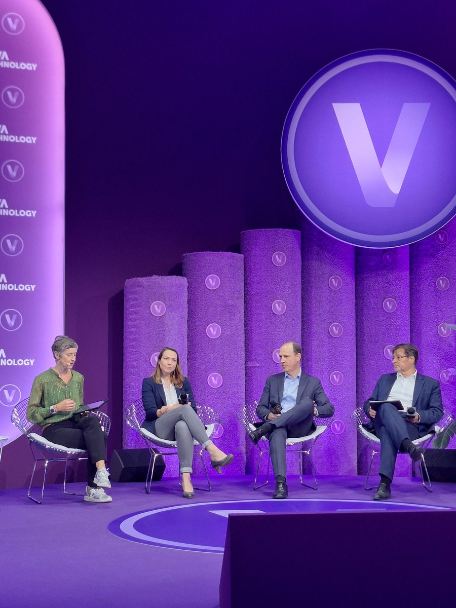 #VivaTech2025 The conference "Autonomy &amp; sovereignty: securing strategic technologies" begins with <a href="/AlietteML/">Aliette Mousnier-Lompré</a>