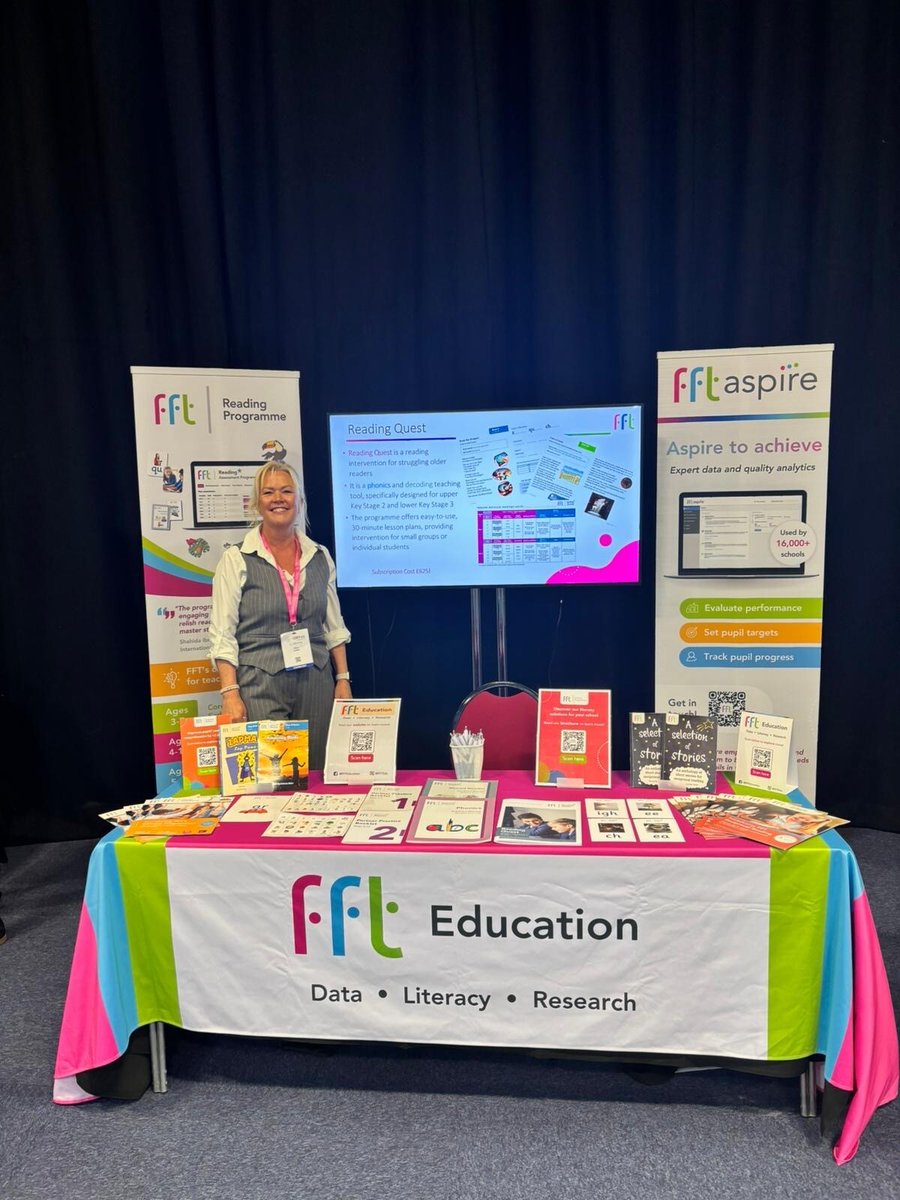 FFT Education (@fftedu) on Twitter photo Are you attending the <a href="/nationaledshow/">The National Education Show</a> in Llandudno today?
Weβd love to say hello at Stand 116 to chat about:
π Our leading literacy catch-up support.
π Our education data services.
π Our not-for-profit mission to improve school outcomes.
#SAGLlandudno2025 #NESLlandudno2025 Are you attending the <a href="/nationaledshow/">The National Education Show</a> in Llandudno today?
Weβd love to say hello at Stand 116 to chat about:
π Our leading literacy catch-up support.
π Our education data services.
π Our not-for-profit mission to improve school outcomes.
#SAGLlandudno2025 #NESLlandudno2025