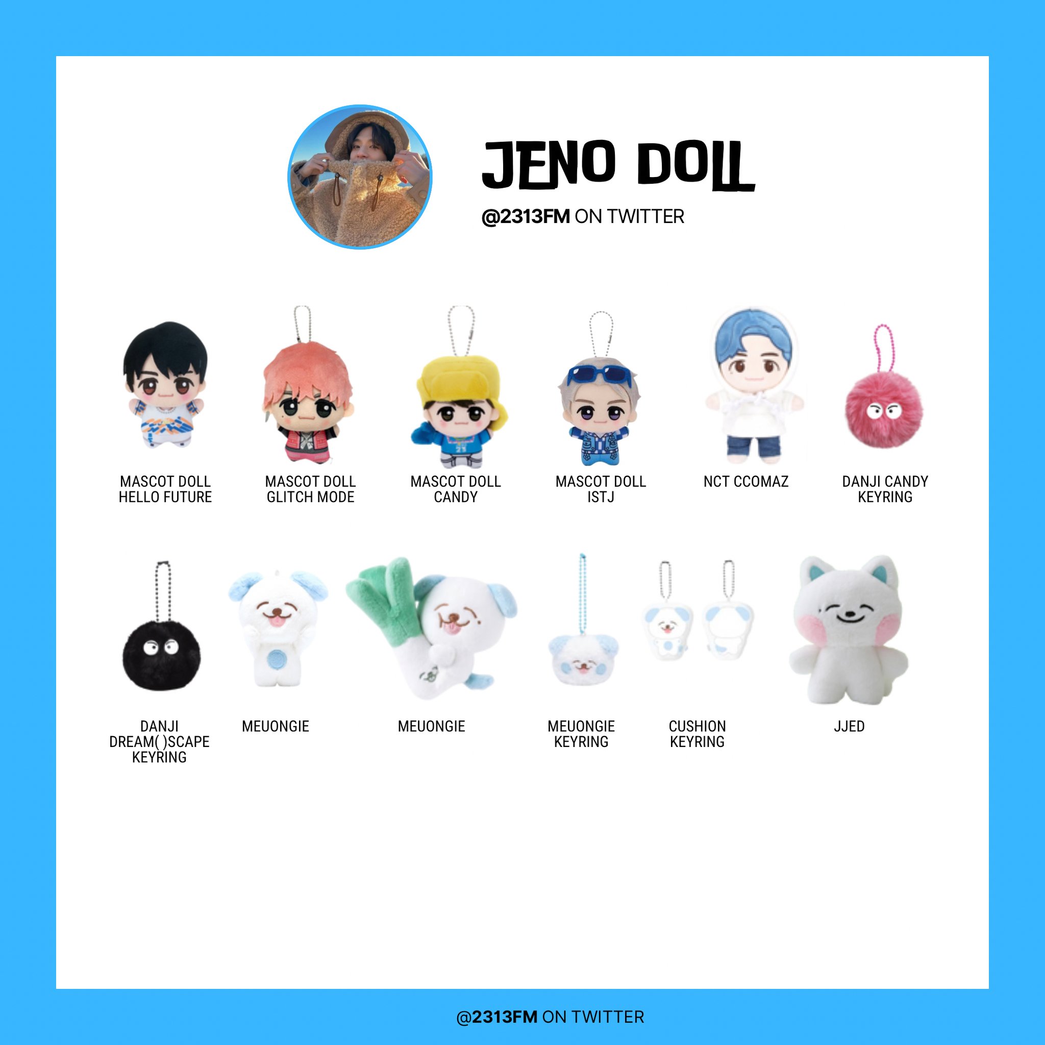NCTDREAM JENO 韓国公式グッズ nct dream dream finder: chase the light #JENO #제노 므엉이