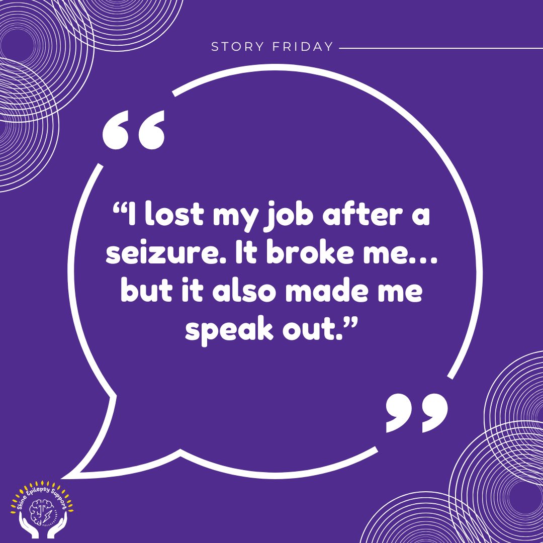 “I lost my job after a seizure. It broke me… but it also made me speak out.”

Stories like this remind us that behind every diagnosis is a person—and behind every struggle, a powerful voice.

Sharing your story is advocacy.

#RealStoriesRealChange #ShineYourVoice