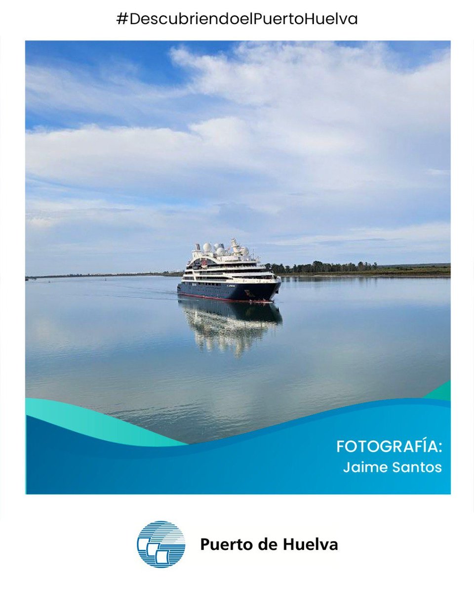 El crucero de lujo 𝘓𝘦 𝘓𝘢𝘱𝘦́𝘳𝘰𝘶𝘴𝘦 ⛴ navegando por las aguas de la ría de Huelva. Impresionante fotografía nos envía el usuario Jaime Santos 📸

¡Gracias por participar en nuestra sección #DescubriendoElPuertoHuelva! 👏