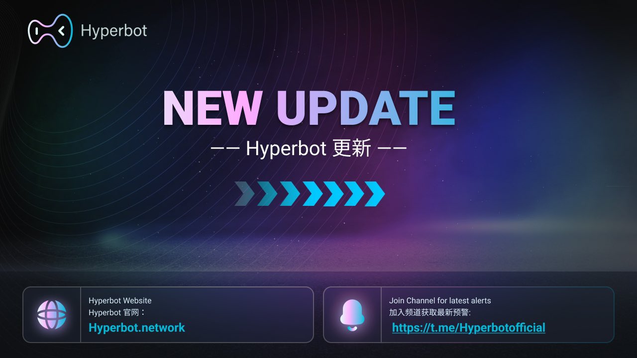 Hyperbot Official|🐳 SMART DASHBOARD 智能看板xAI资讯