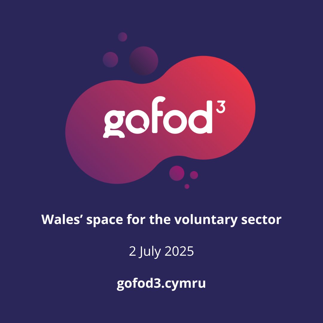 We’re excited to be taking part in gofod3, the biggest voluntary sector event of its kind in Wales! 🏴󠁧󠁢󠁷󠁬󠁳󠁿

Join us at Cardiff City Stadium on 2 July for a day of learning, networking and collaboration.

Find out more: gofod3.cymru