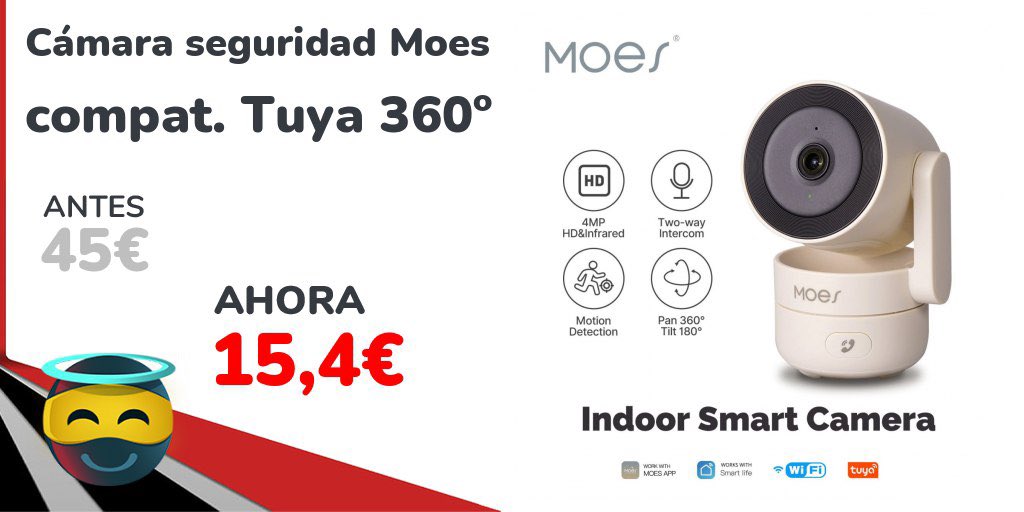 No es que vigile… es que lo ve TODO.
360º de visión y ni un cotilleo del rellano se te escapa. Compatible con Tuya y con tu instinto de detective 🕵️‍♂️📹
➡️ michollo.to/VtpK6