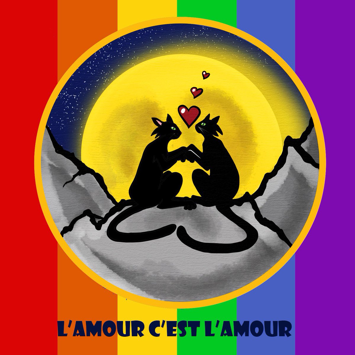 Joyeux mois des fiertés !
Happy Pride Month! 
🏳️‍🌈🏳️‍⚧️ ❤️
#PrideMonth #pridemonth2025
